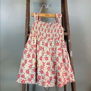 Girl's Ralph Lauren Floral Tie Dress